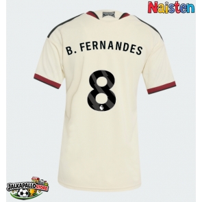 Manchester United Bruno Fernandes #8 Kolmaspaita Naisten 2026-27 Lyhythihainen